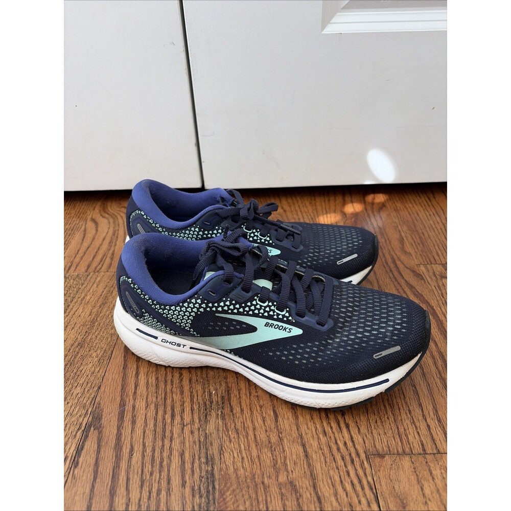 Brooks Ghost 14 Womens Size 7 Running Walking Shoes Sneakers - Picture 5 of 6